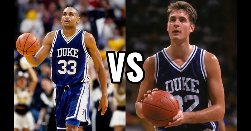 Christian Laettner vs. Grant Hill