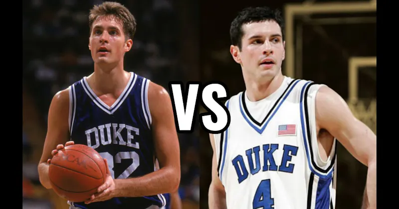Christian Laettner vs. J.J. Redick
