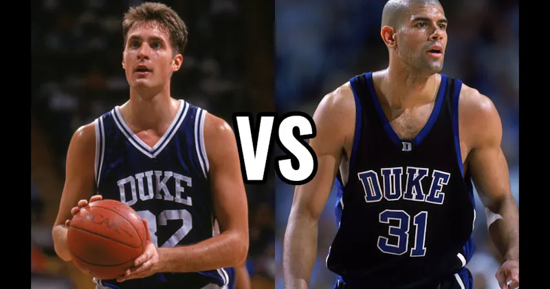 Christian Laettner vs. Shane Battier