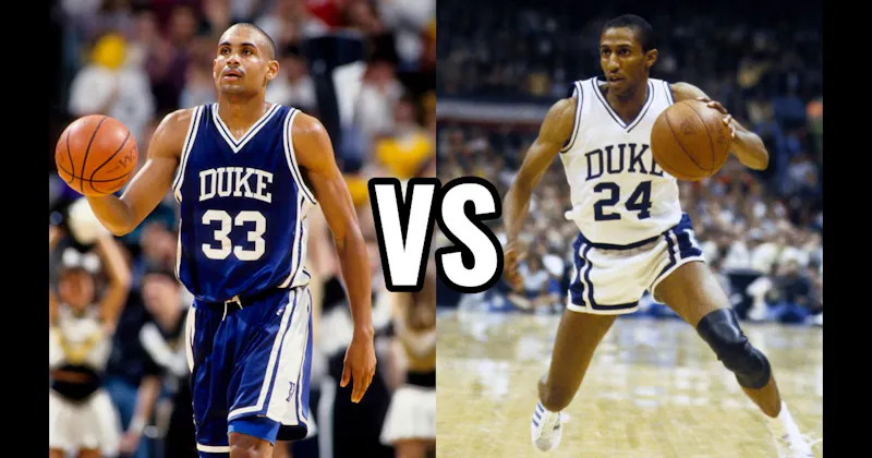 Grant Hill vs. Johnny Dawkins