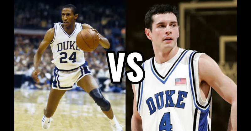 J.J. Redick vs. Johnny Dawkins