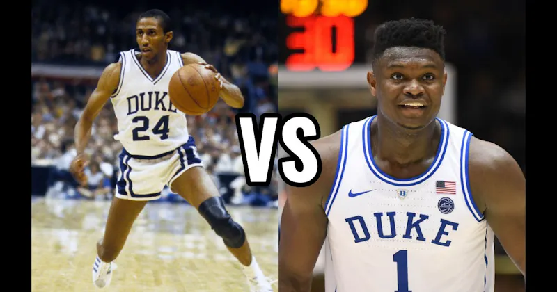 Johnny Dawkins vs. Zion Williamson