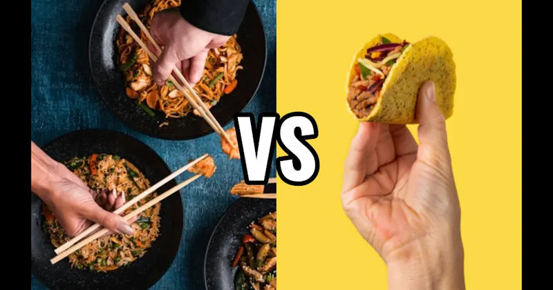 Chopsticks vs. Hands