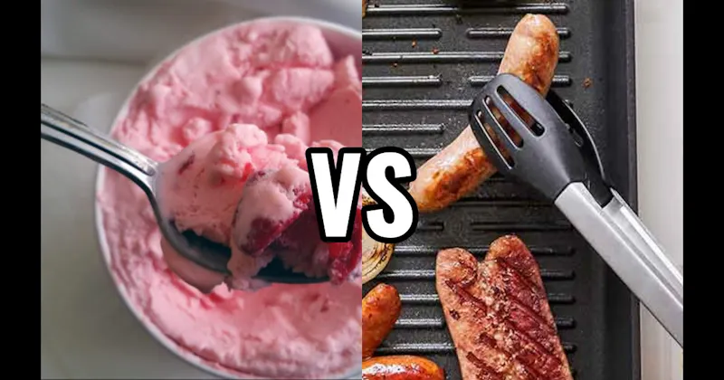 Spoon vs. Tongs