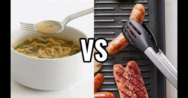 Spork vs. Tongs