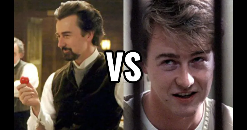 Aaron Stampler in 'Primal Fear' vs. Eisenheim in 'The Illusionist'