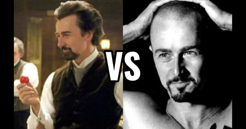Derek Vinyard in 'American History X' vs. Eisenheim in 'The Illusionist'
