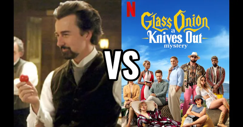 Eisenheim in 'The Illusionist' vs. Miles Bron in 'Glass Onion'