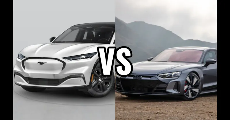 Audi e-tron vs. Ford Mustang Mach-E
