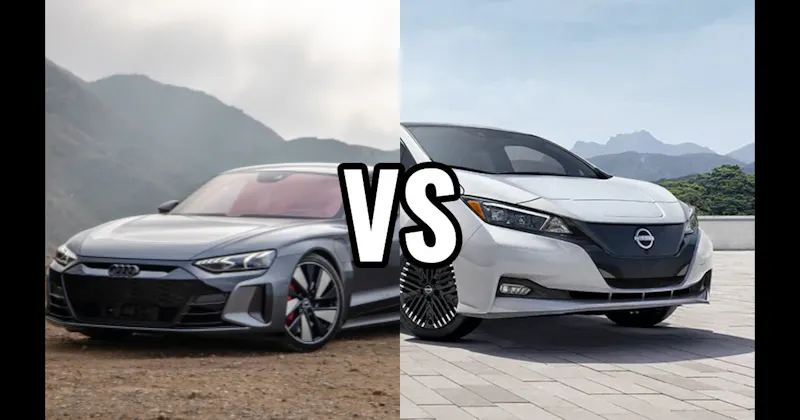 Audi e-tron vs. Nissan Leaf