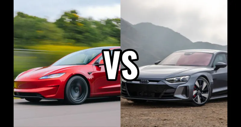 Audi e-tron vs. Tesla Model 3