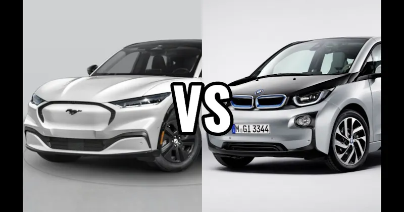 BMW i3 vs. Ford Mustang Mach-E
