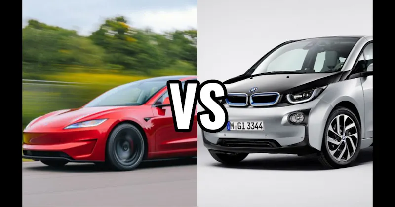BMW i3 vs. Tesla Model 3