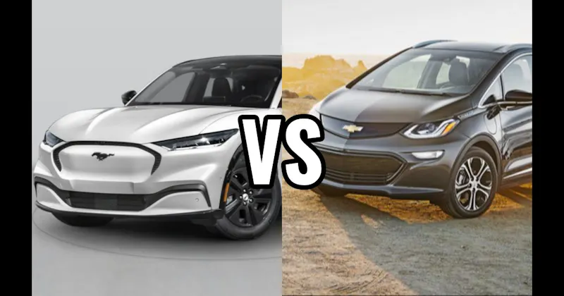 Chevrolet Bolt vs. Ford Mustang Mach-E