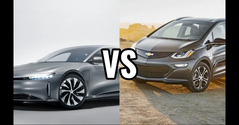 Chevrolet Bolt vs. Lucid Air