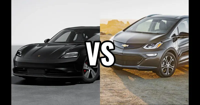 Chevrolet Bolt vs. Porsche Taycan
