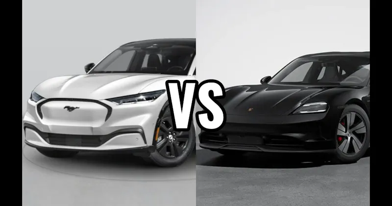 Ford Mustang Mach-E vs. Porsche Taycan