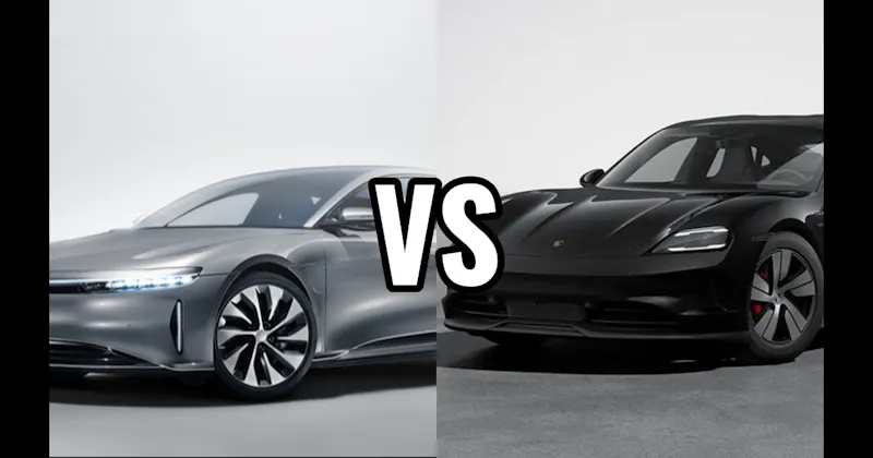 Lucid Air vs. Porsche Taycan