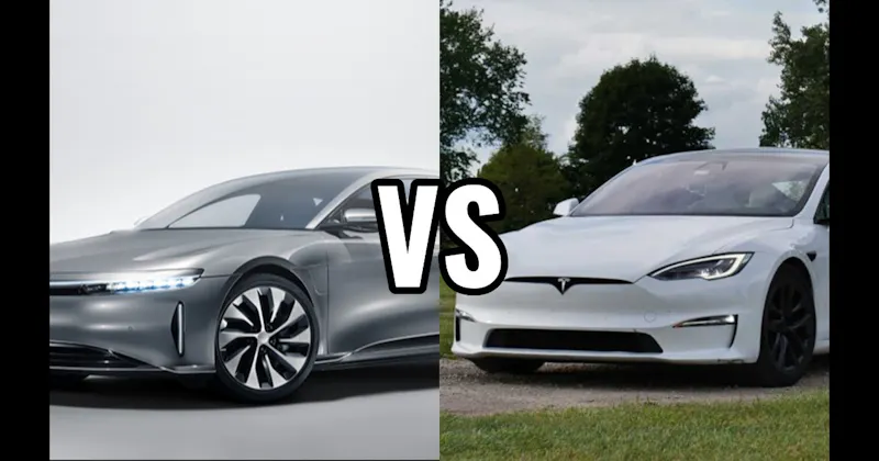 Lucid Air vs. Tesla Model S