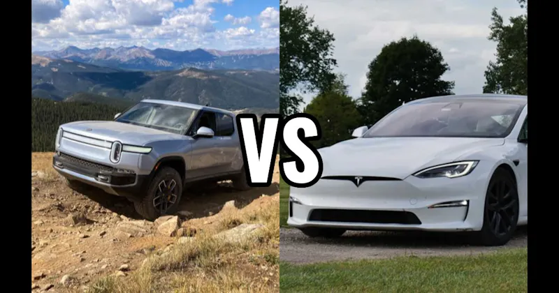 Rivian R1T vs. Tesla Model S