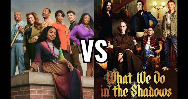 Abbott Elementary (ABC | Hulu) vs. What We Do in the Shadows