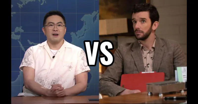 Bowen Yang in 'Saturday Night Live' vs. Michael Urie in 'Shrinking'