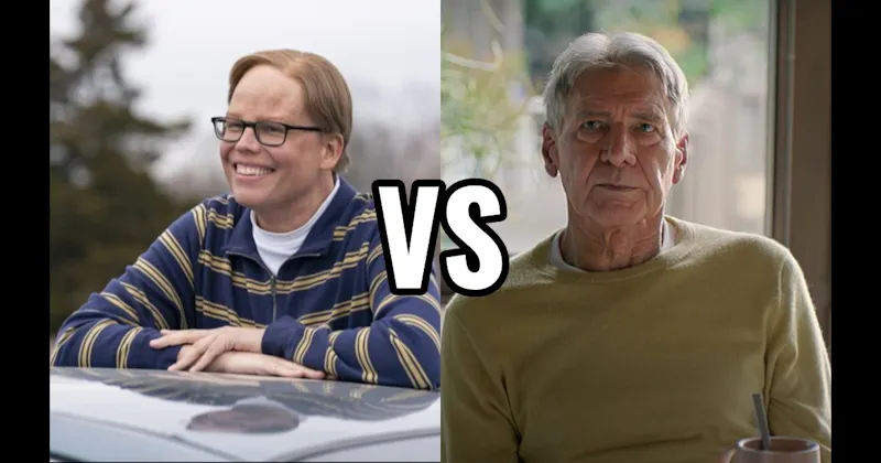 Harrison Ford in 'Shrinking' vs. Jeff Hiller in 'Somebody Somewhere'