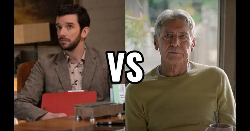 Harrison Ford in 'Shrinking' vs. Michael Urie in 'Shrinking'