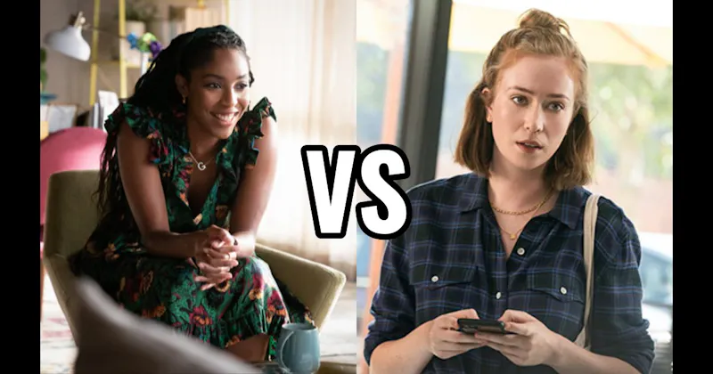 Hannah Einbinder in 'Hacks' vs. Jessica Williams in 'Shrinking'
