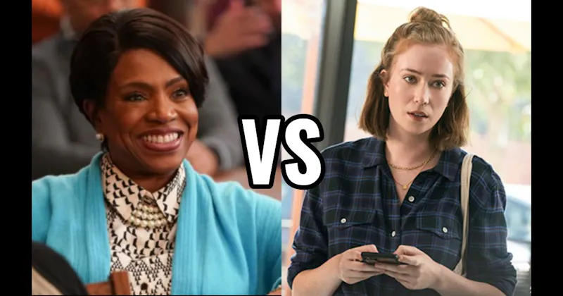Hannah Einbinder in 'Hacks' vs. Sheryl Lee Ralph in 'Abbott Elementary'