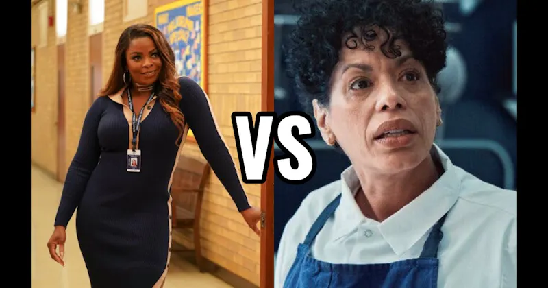 Janelle James in 'Abbott Elementary' vs. Liza Colón-Zayas in 'The Bear'