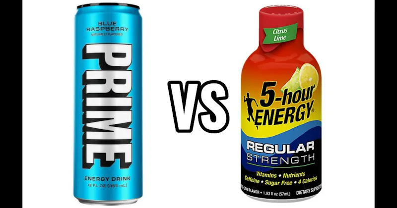 5-Hour Energy vs. Prime Energy