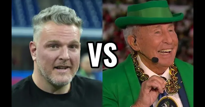 Lee Corso vs. Pat McAfee