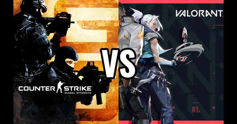 Counter-Strike: Global Offensive vs. Valorant