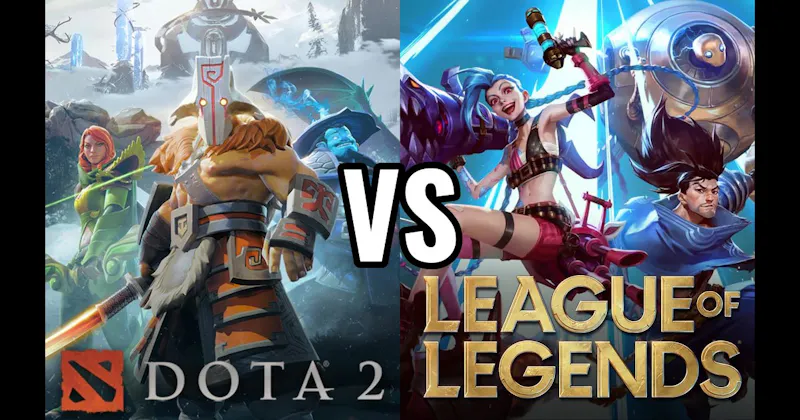 DotA 2 vs. League of Legends