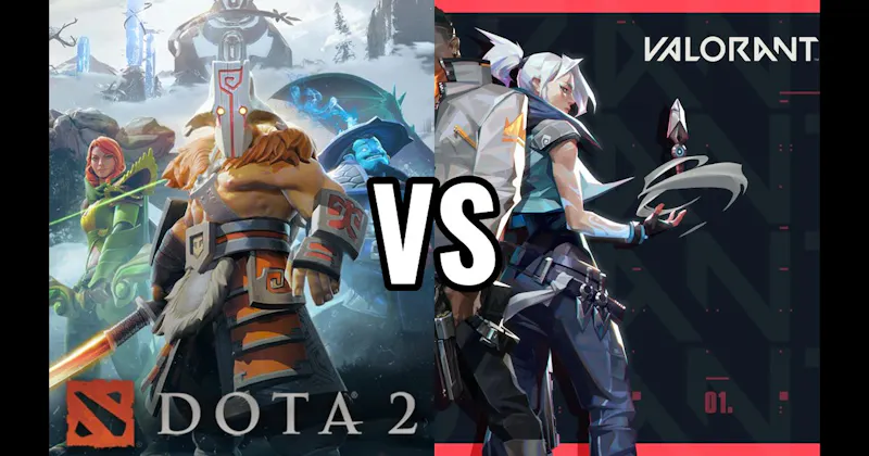 DotA 2 vs. Valorant
