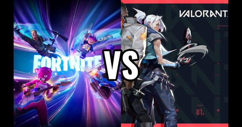 Valorant vs Fortnite