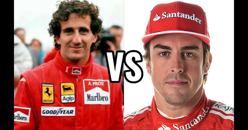 Alain Prost vs. Fernando Alonso