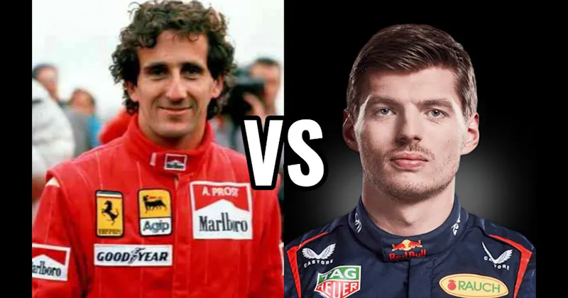 Alain Prost vs. Max Verstappen