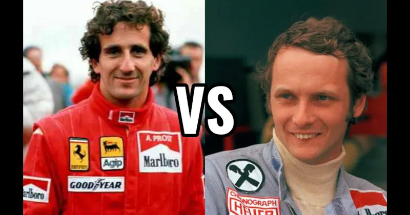 Alain Prost vs. Niki Lauda