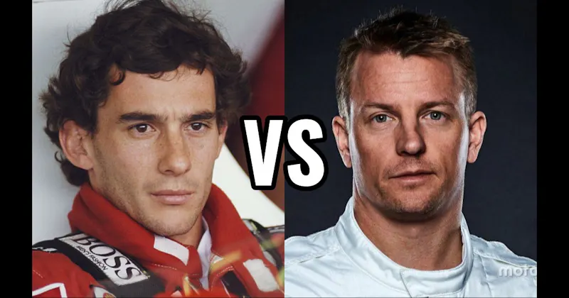 Ayrton Senna vs. Kimi Räikkönen