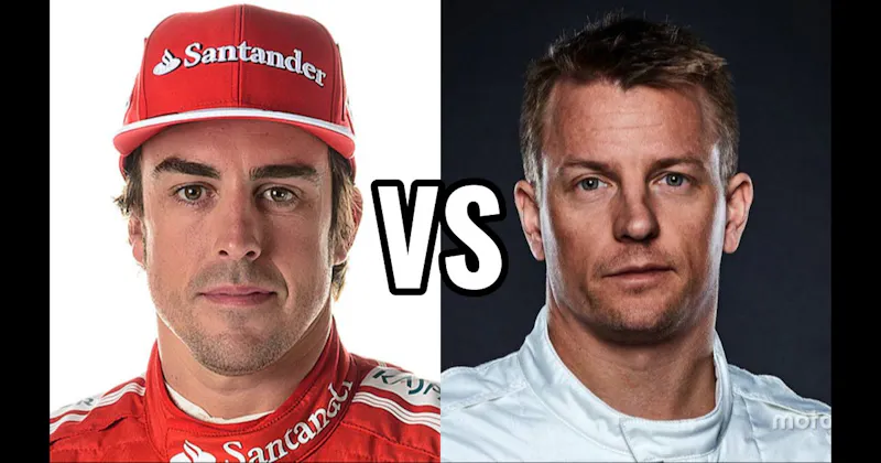 Fernando Alonso vs. Kimi Räikkönen