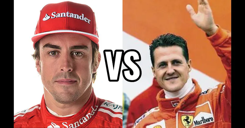 Fernando Alonso vs. Michael Schumacher