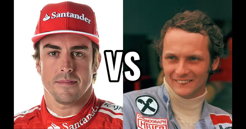 Fernando Alonso vs. Niki Lauda