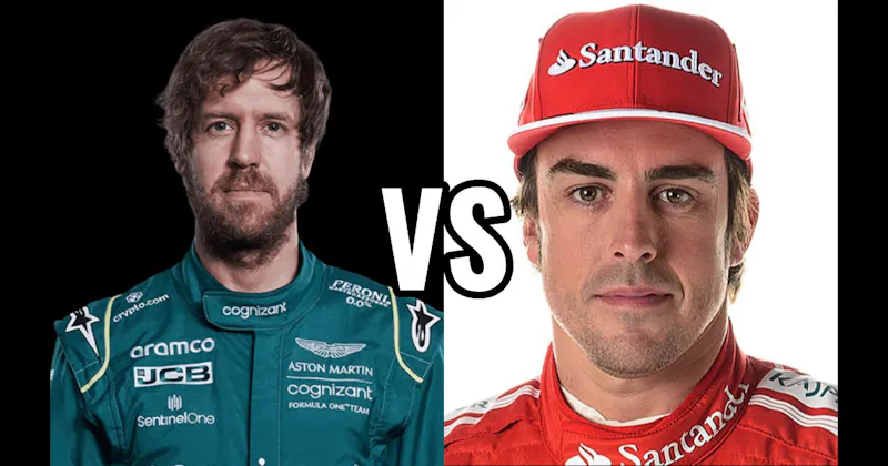 Fernando Alonso vs. Sebastian Vettel
