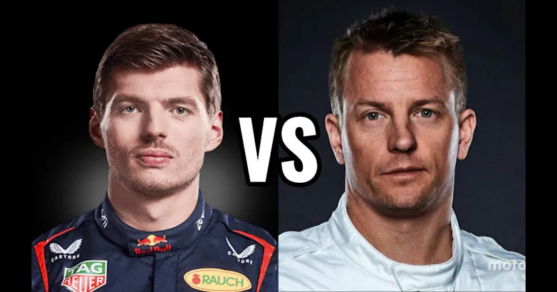 Kimi Räikkönen vs. Max Verstappen