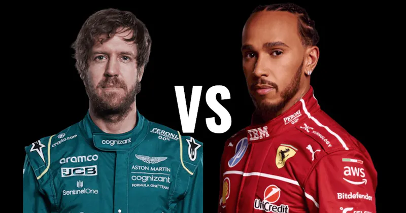 Lewis Hamilton vs. Sebastian Vettel