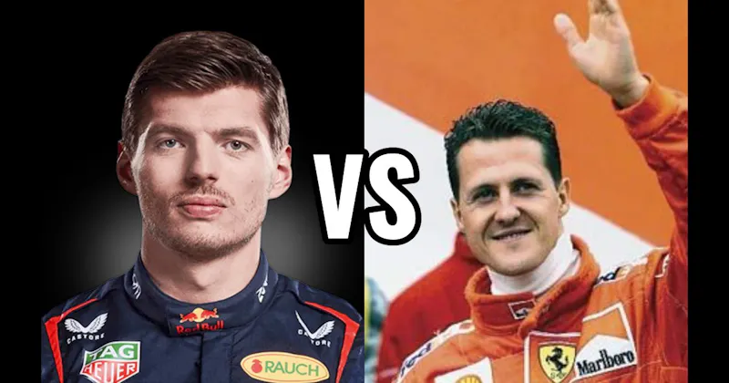 Max Verstappen vs. Michael Schumacher