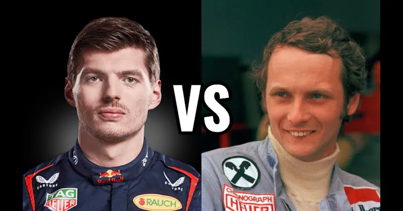 Max Verstappen vs. Niki Lauda