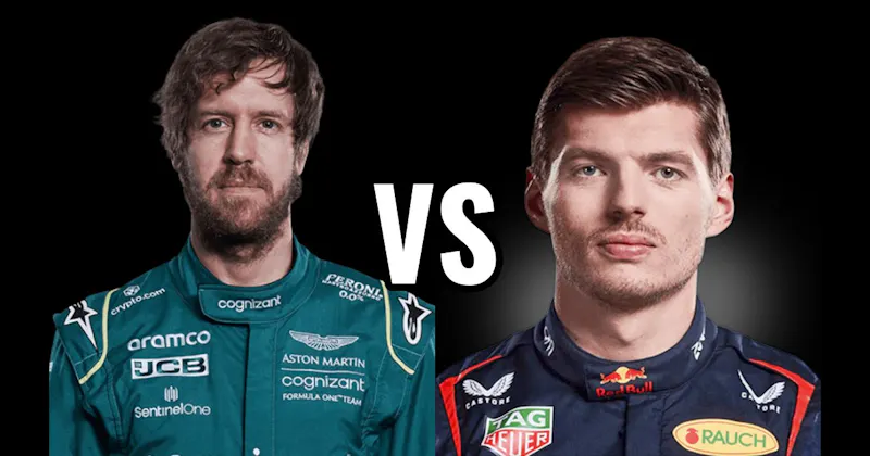 Max Verstappen vs. Sebastian Vettel